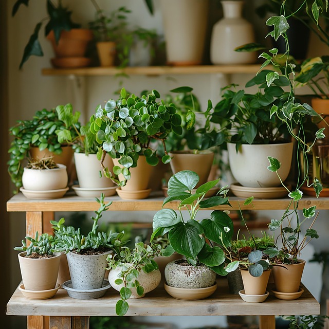 Types of plant for indoor interior design 